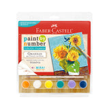 Paint By Number Girasoles de Van Gogh + 6 acrílicos