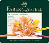 24 Lápices de Color Polychromos en estuche de metal