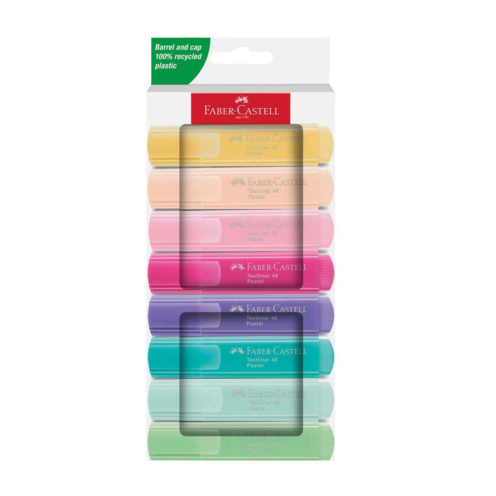 Resaltadores Pastel estuche x 8 colores