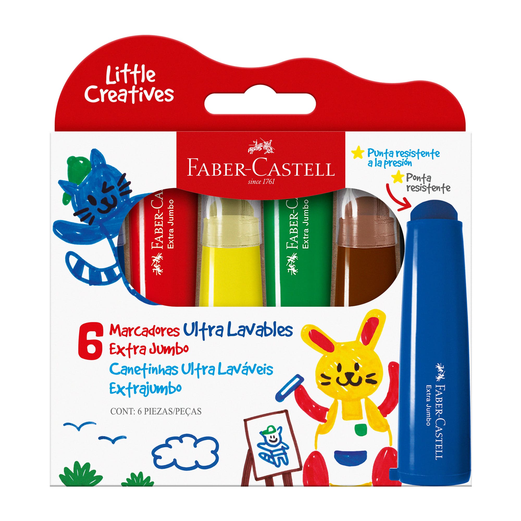 Marcadores Supersoft Punta Pincel Set x10 Faber Castell - Solo Graffic