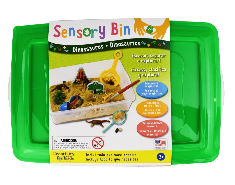 Caja Sensorial Dinosaurios - Creativity For Kids