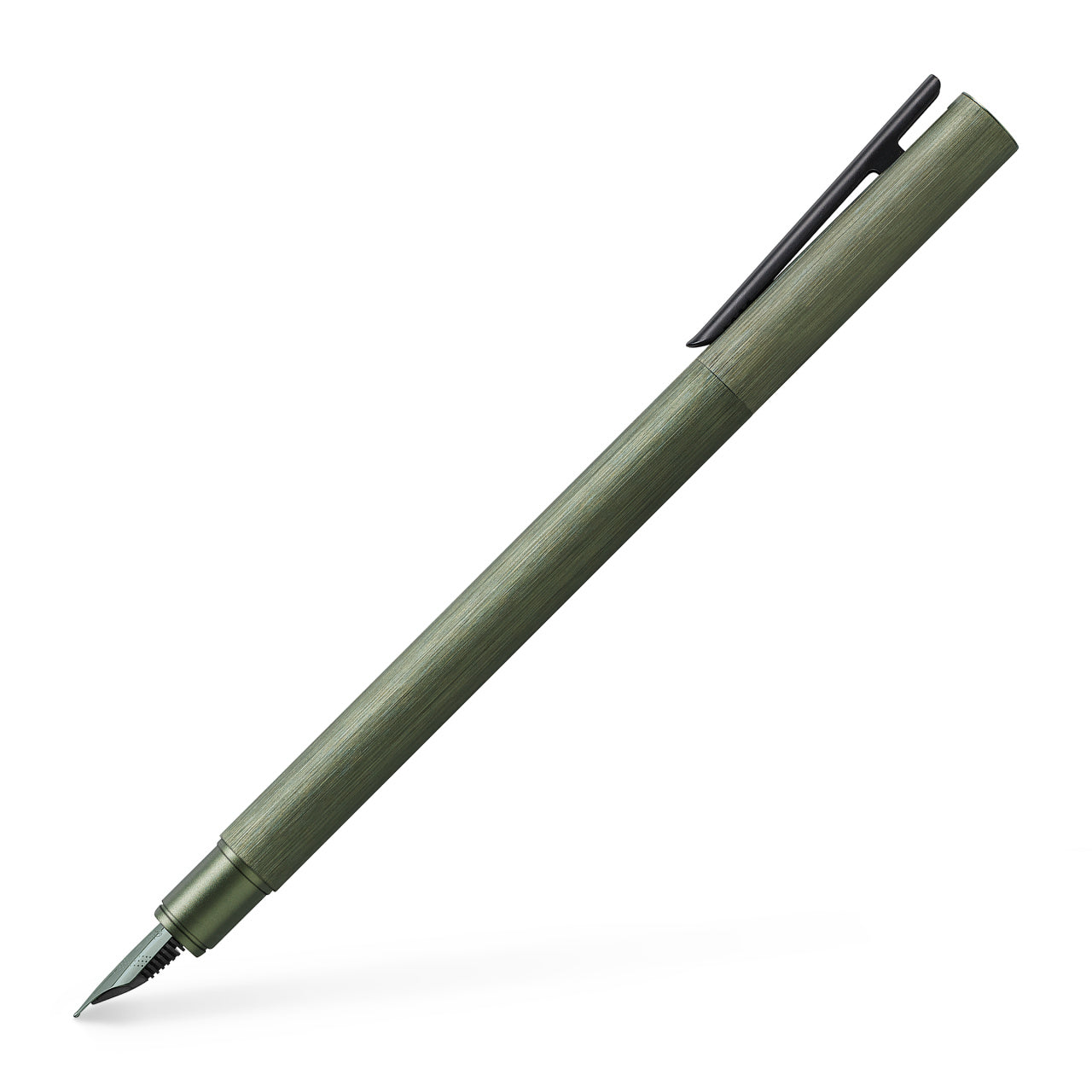 Pluma estilográfica Neo Slim Aluminio verde M