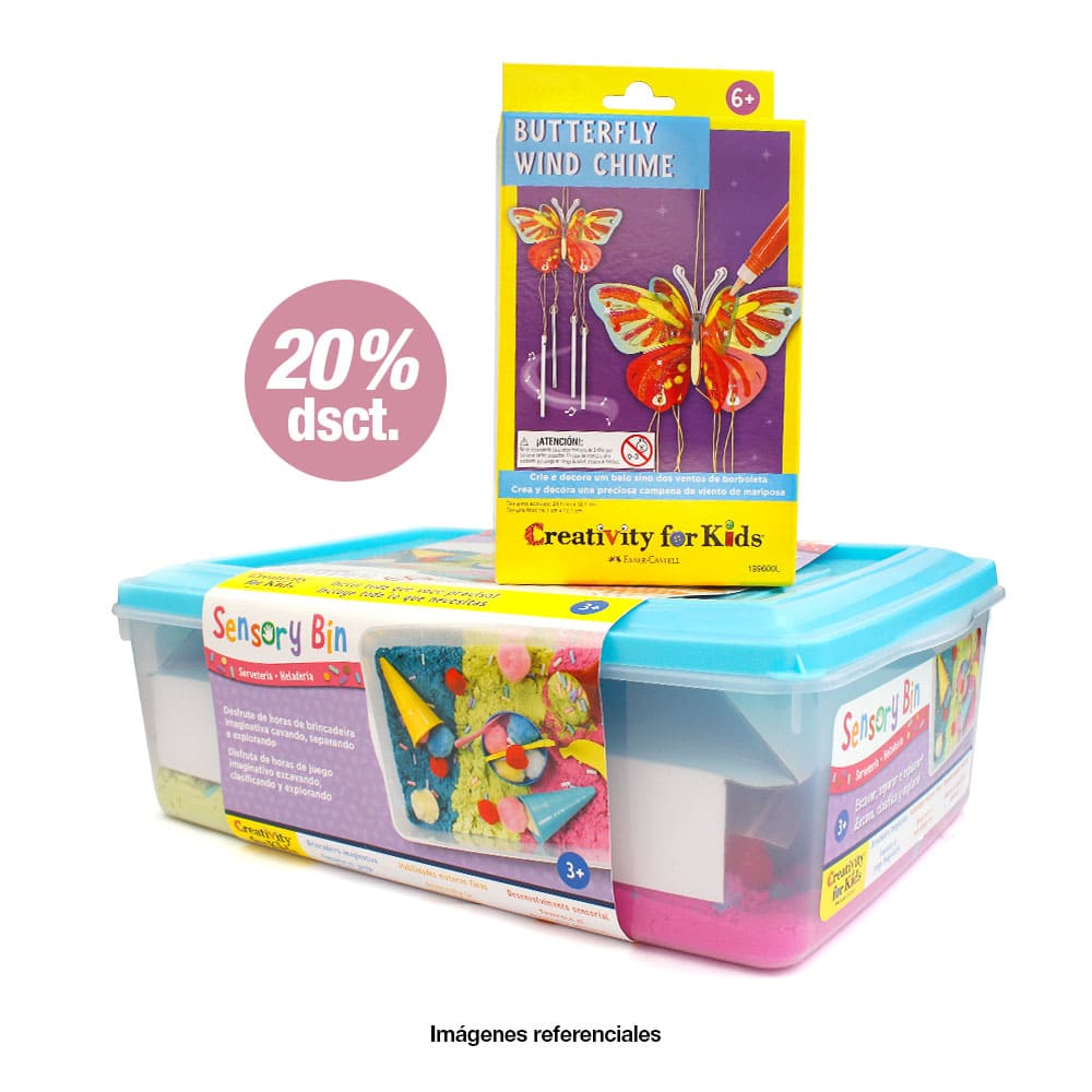 Pack Desarrollo Sensorial Niña - Creativity For Kids