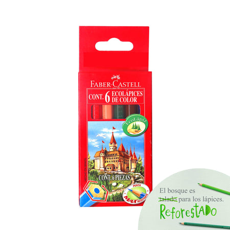 Comprar Lapiz Color Faber Castell Ecolapices Hexagonal 120160G