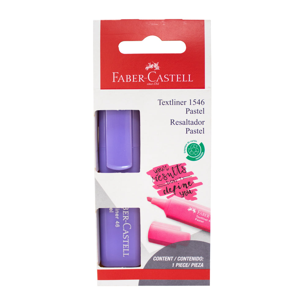 Resaltador Textliner 1546 morado pastel