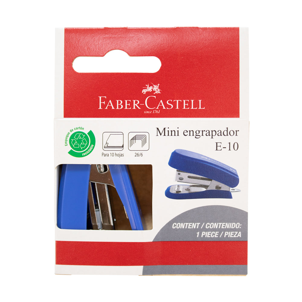 Engrapador mini E-10 azul blíster x 1