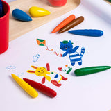 Crayones Cohete Ergonómicos x 6 - Little Creatives