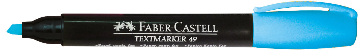 Resaltador Textliner 49 celeste