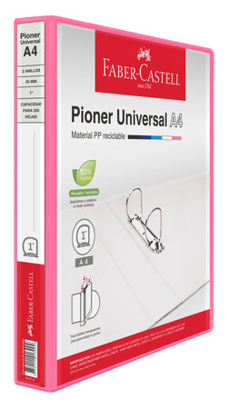 Pioner Universal A4 25mm rosado