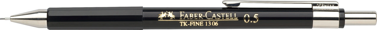 Portaminas TK-Fine 1306, 0,5 mm, color negro