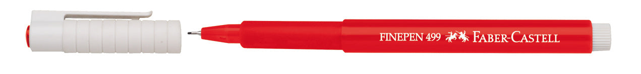 Rotulador Finepen 499 rojo