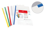 Cover File CF300 A4 con sujetador de documentos, set x 5 colores