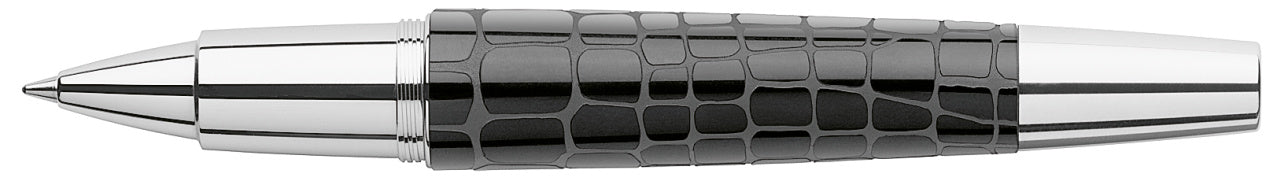 Roller e-motion resina croco, negro