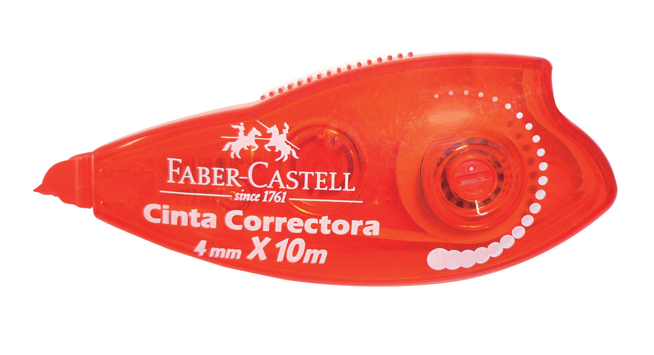 Cinta correctora 4mm x 10 m – Faber-Castell Perú