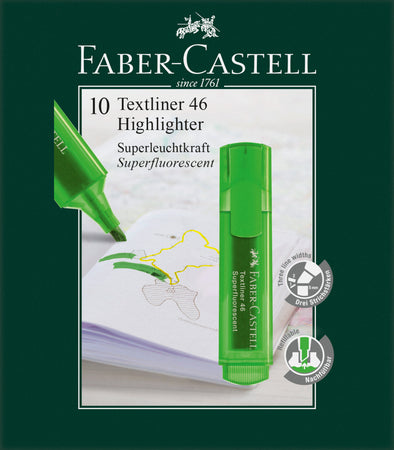 Resaltador Textliner 46 superfluorescente, verde