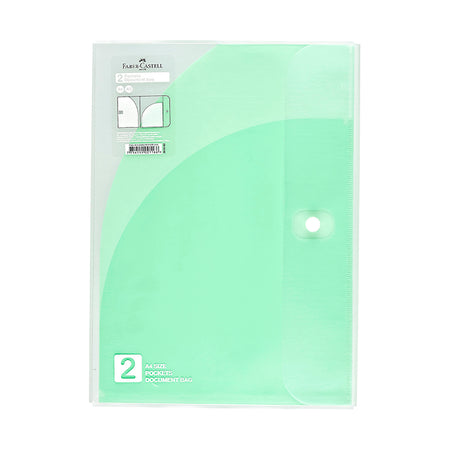 Folder A4 2 bolsillos verde