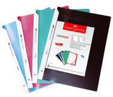 Sujetador de documentos Cover File rojo para 30 hojas