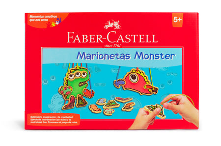 Set Marionetas Monster para motricidad fina y juego de roles