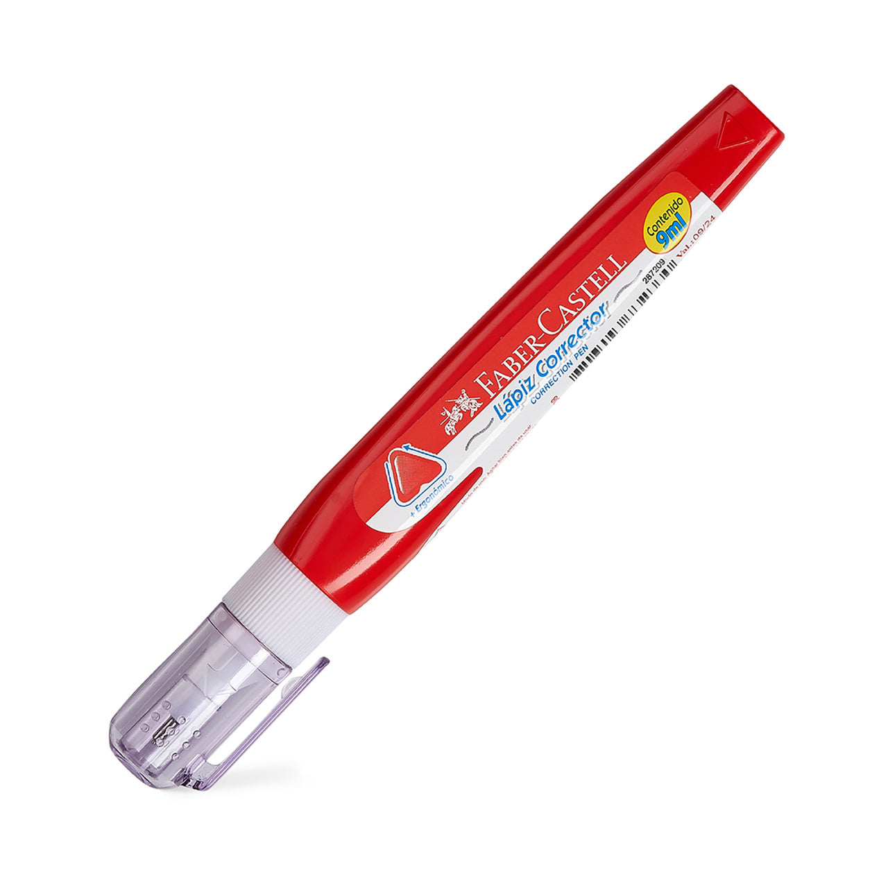 Corrector líquido tipo lápiz 9 ml triangular